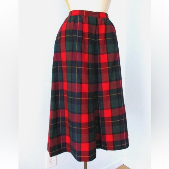 Vintage Pendleton Tartan Midi Skirt - Picture 2 of 4